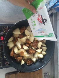 鲜美可口的大盘鸡做法图解10)