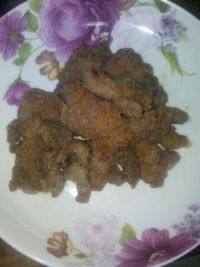 美味的炸里脊肉