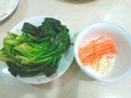 蒜香菠菜做法图解3)