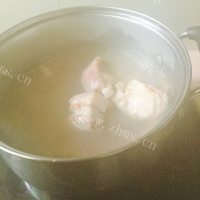芳香四溢的西洋菜猪骨汤做法图解8)