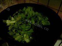 家常菜清炒苦麦菜做法图解4)