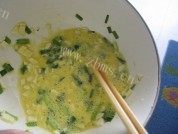 家常菜韭菜炒鸡蛋豆腐做法图解2)