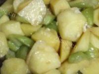 素菜土豆烩丝瓜的做法图解九