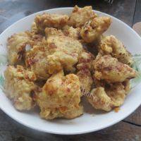 家常菜炸肉丸子