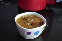 营养的核桃红枣南瓜糯米粥做法图解9)