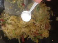 家常菜炒酸菜做法图解4)
