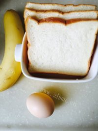 美味的吐司香蕉卷做法图解1)