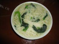 简易的青菜面条