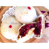自制玫瑰鲜花饼