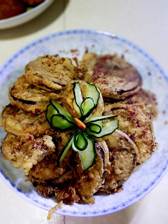 鲜香的炸茄盒