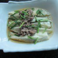 「念念不忘」肉末蒸茄子