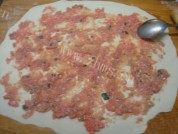 酥香的牛肉饼做法图解3)