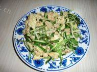 「绿色食物」蒜苗炒鸡蛋