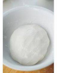 美味的紫薯麻团做法图解3)