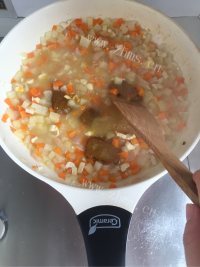 美味的鸡肉咖喱饭做法图解6)