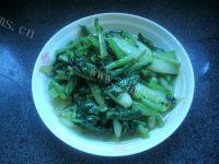 家常菜清炒菜心