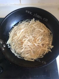 简单的大煮干丝做法图解4)