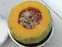 可口的一品南瓜做法图解5)
