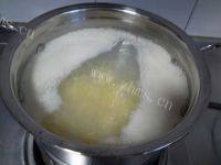 美味早餐小米栗子粥做法图解6)