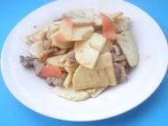 家常菜竹笋炒肉片