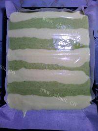 自制抹茶红豆蛋糕卷做法图解11)