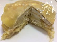 美味营养的榴莲千层蛋糕
