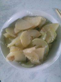 西葫芦炒土豆片