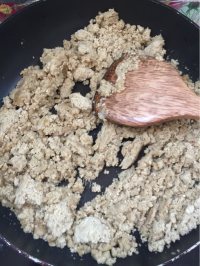 自制板栗馅儿做法图解7)