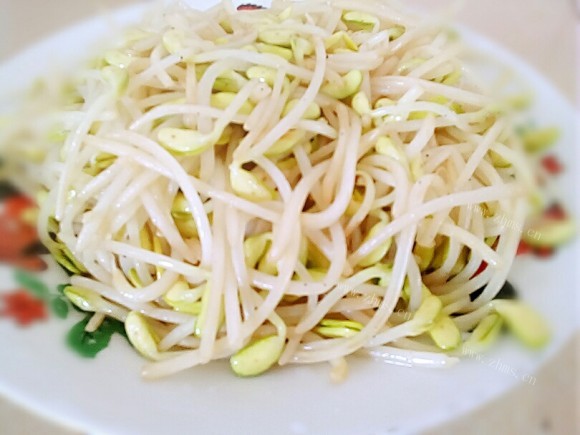 清淡的素炒豆芽