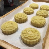 自制蔓越莓绿豆糕做法图解5)