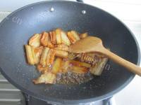 家常扁豆烧肉做法图解6)