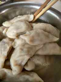 美味的香菇猪肉馅饺子