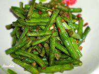 家常菜蒜香豇豆