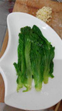 家常菜蒜蓉生菜做法图解5)