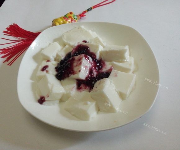 美味的杏仁豆腐