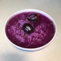 香甜的阿胶枣紫薯粥的做法图解五