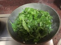 好吃的龙葵菜脯粥做法图解2)