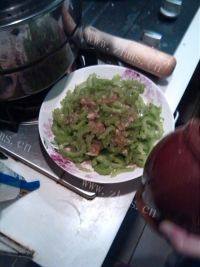 家常菜苦瓜炒肉丝