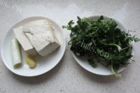 芳香四溢的香菜豆腐丸子做法图解1)