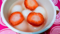 糯糯的草莓口味汤圆的做法图解七