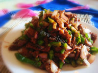 美味小炒牛肉片做法图解7)