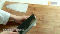 香辣鱿鱼卷做法图解2)