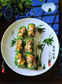 有特色的翠竹报春做法图解12)