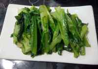 色味俱佳的清炒油麦菜做法图解6)