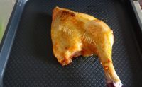 美味的蜜汁烤鸭腿做法图解5)