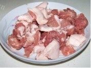 腐竹烧肉做法图解1)