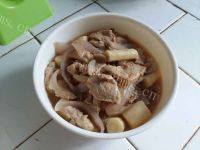 营养山药洋葱烩肉片做法图解8)