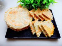 美味可口的蒜味早餐饼做法图解22)