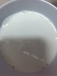 自制椰丝牛奶小方做法图解3)