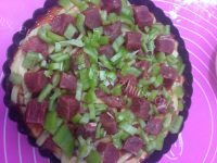 清炒牛肉青椒披萨做法图解7)